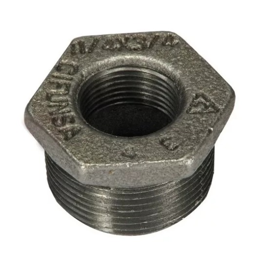 Reduccion Bushing Fierro Negro