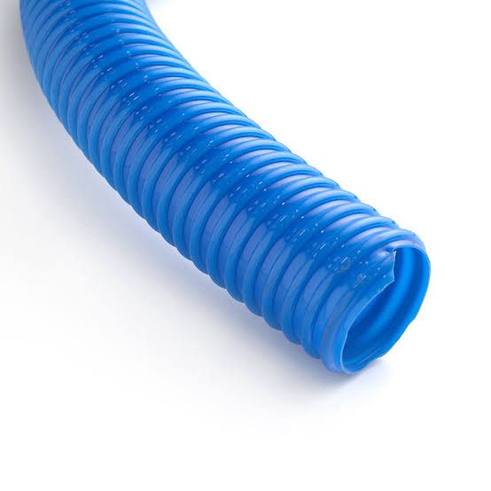 Manguera Pvc Corrugada Azul